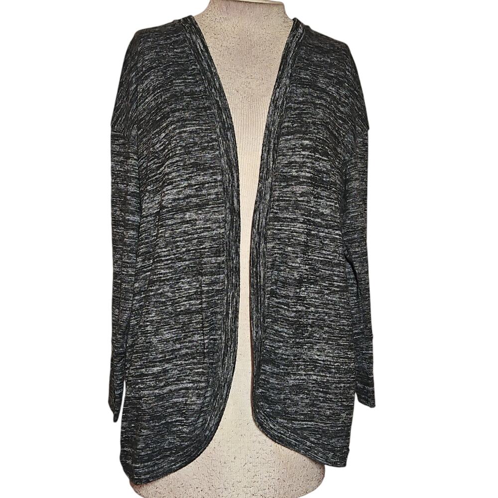 Gray Danskin Open Front Cardigan Size Small